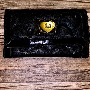 Black betsey Johnson clutch
